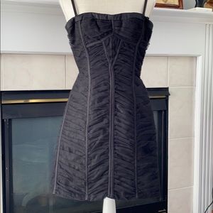 Black BCBG mini dress